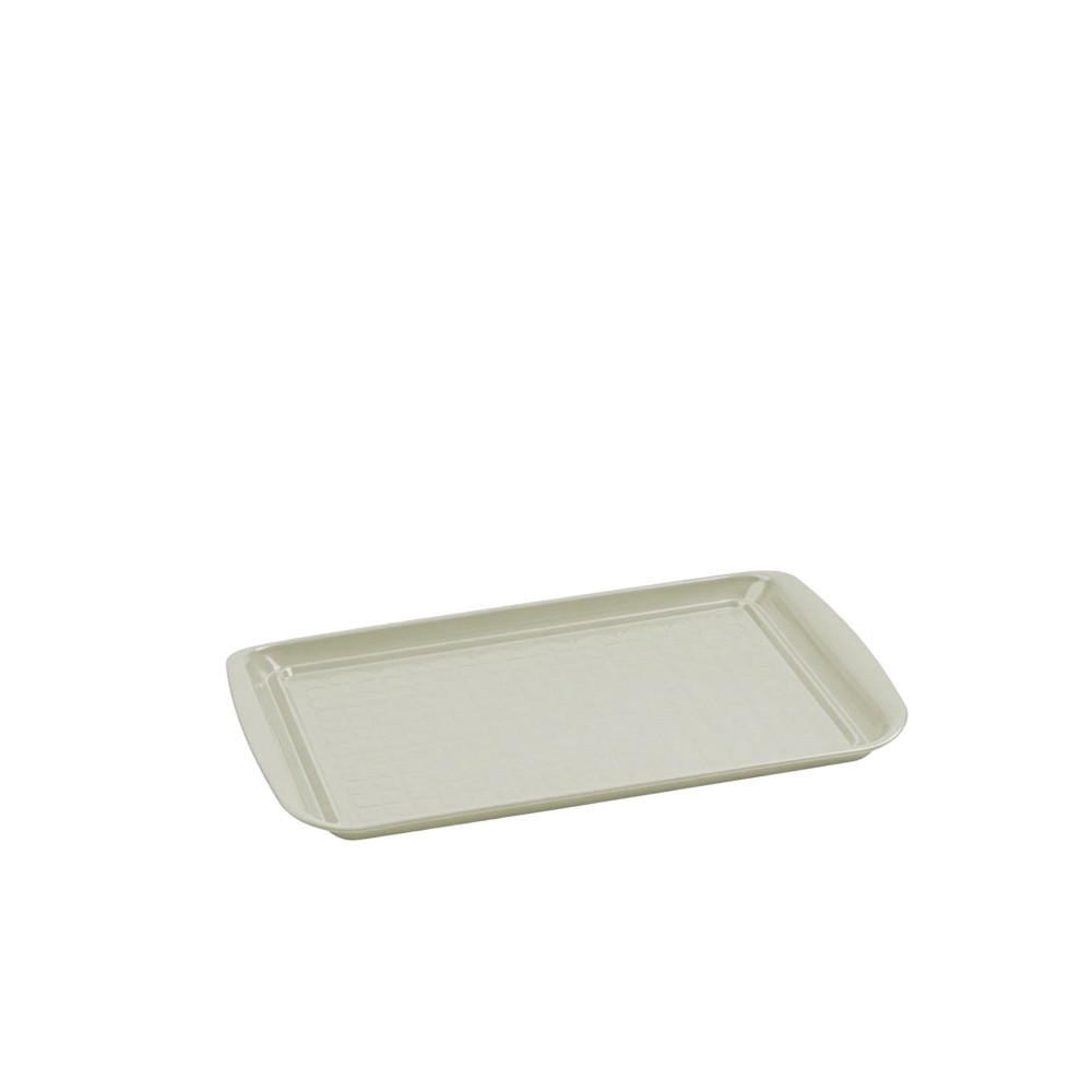 Bandeja Servir Metal Retangular 43.5X27X2cm