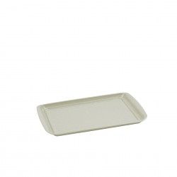 Bandeja Servir Metal Retangular 43.5X27X2cm