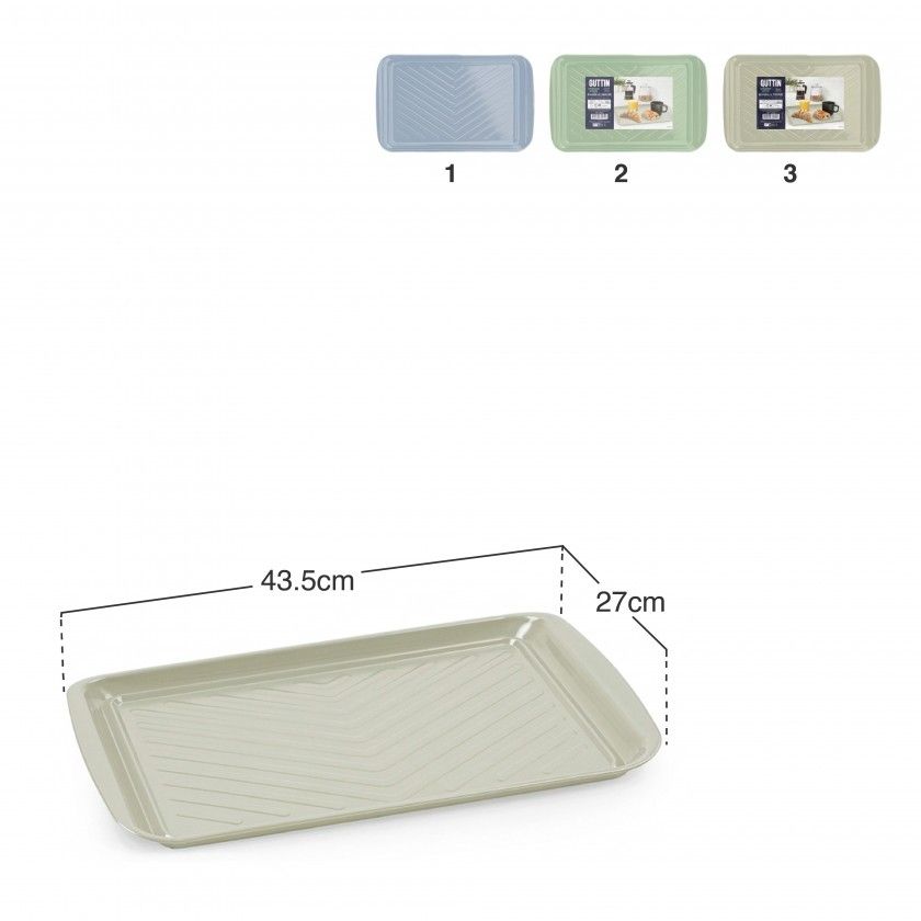 Bandeja Servir Metal 43.5X27X2cm Bandeja Servir Metal 43.5X27X2cm