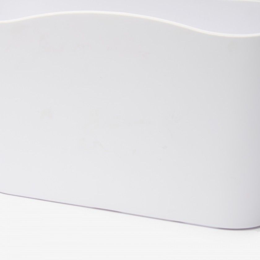 Cesto Multiusos Plástico Com Pega 8.5X26X14.5cm Cesto Multiusos Plástico Com Pega 8.5X26X14.5cm