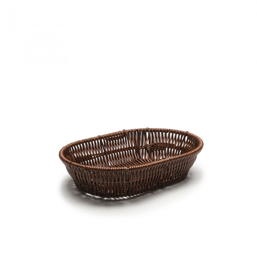 Cesto Pão Plástico Oval 21X17X5.5cm Cesto Pão Plástico Oval 21X17X5.5cm
