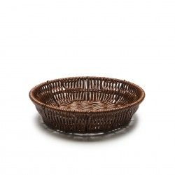 Cesto P�o Pl�stico Redondo �28.5X6.8cm