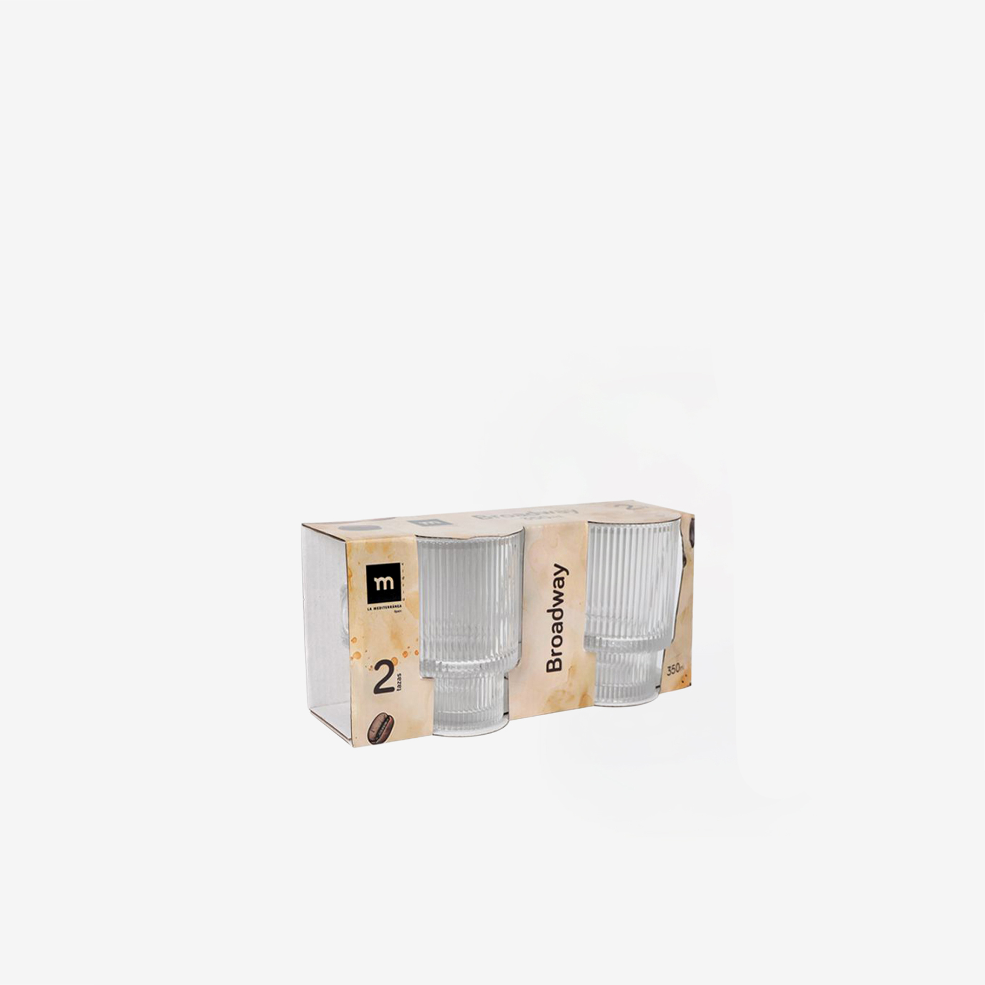 Chavena Café Broadway 350ml Pack 2