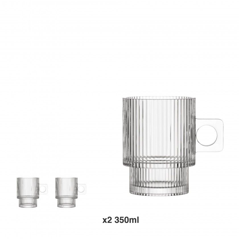 Chavena Café Broadway 350ml Pack 2 Chavena Café Broadway 350ml Pack 2