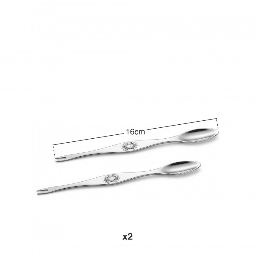 Garfo Marisco A�o My Bar 16cm Pack 2