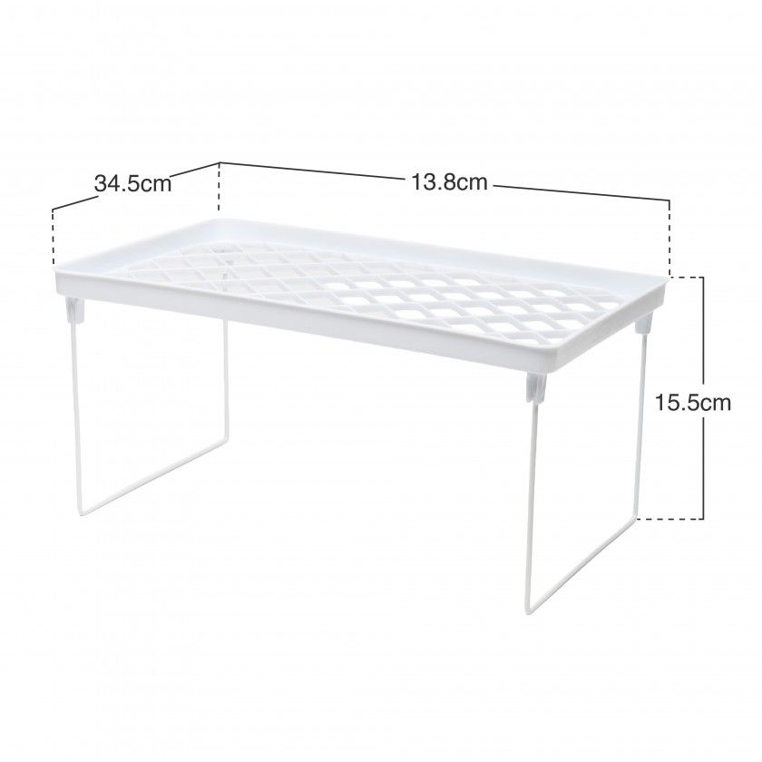 Estante Dobrável Confortime 34.5X13.8X15.5cm Estante Dobrável Confortime 34.5X13.8X15.5cm