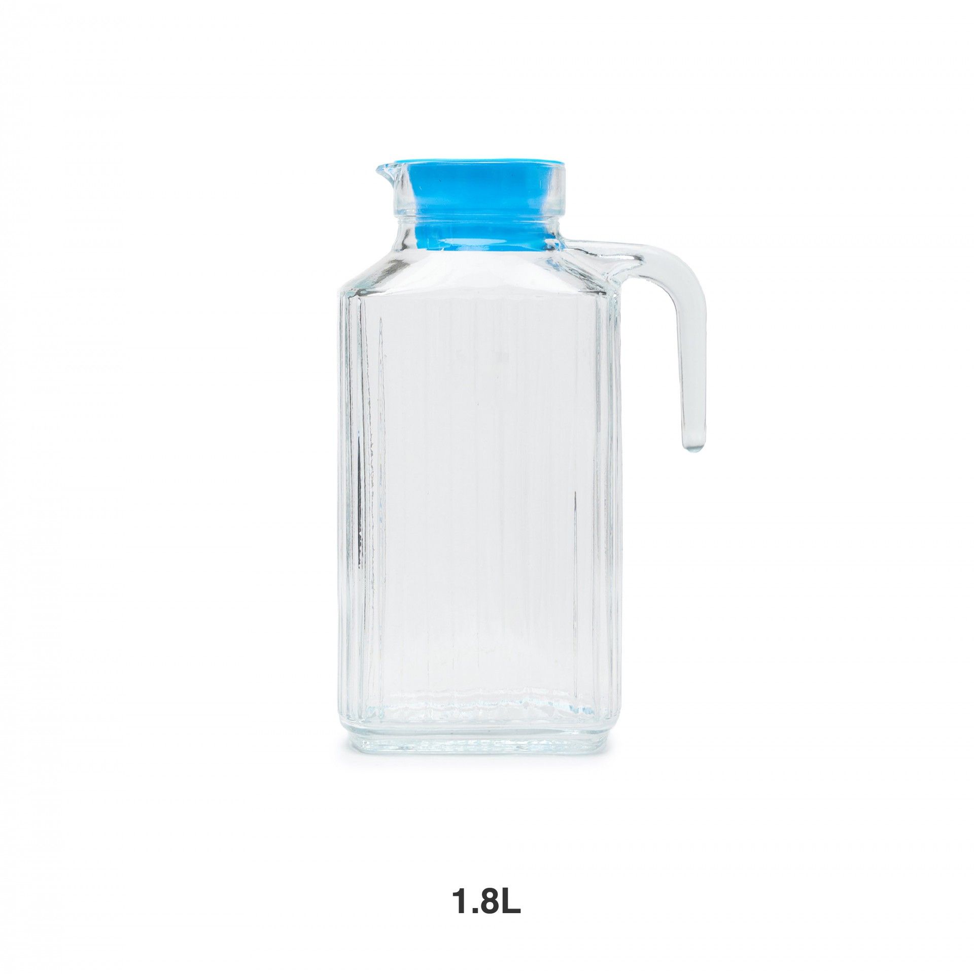 Jarro Vidro Com Tampa Transparente 1.8l