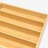 Organizador Talheres Bambo 34X26X5cm Organizador Talheres Bambo 34X26X5cm