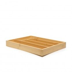 Organizador Talheres Bambo 34X26X5cm Organizador Talheres Bambo 34X26X5cm