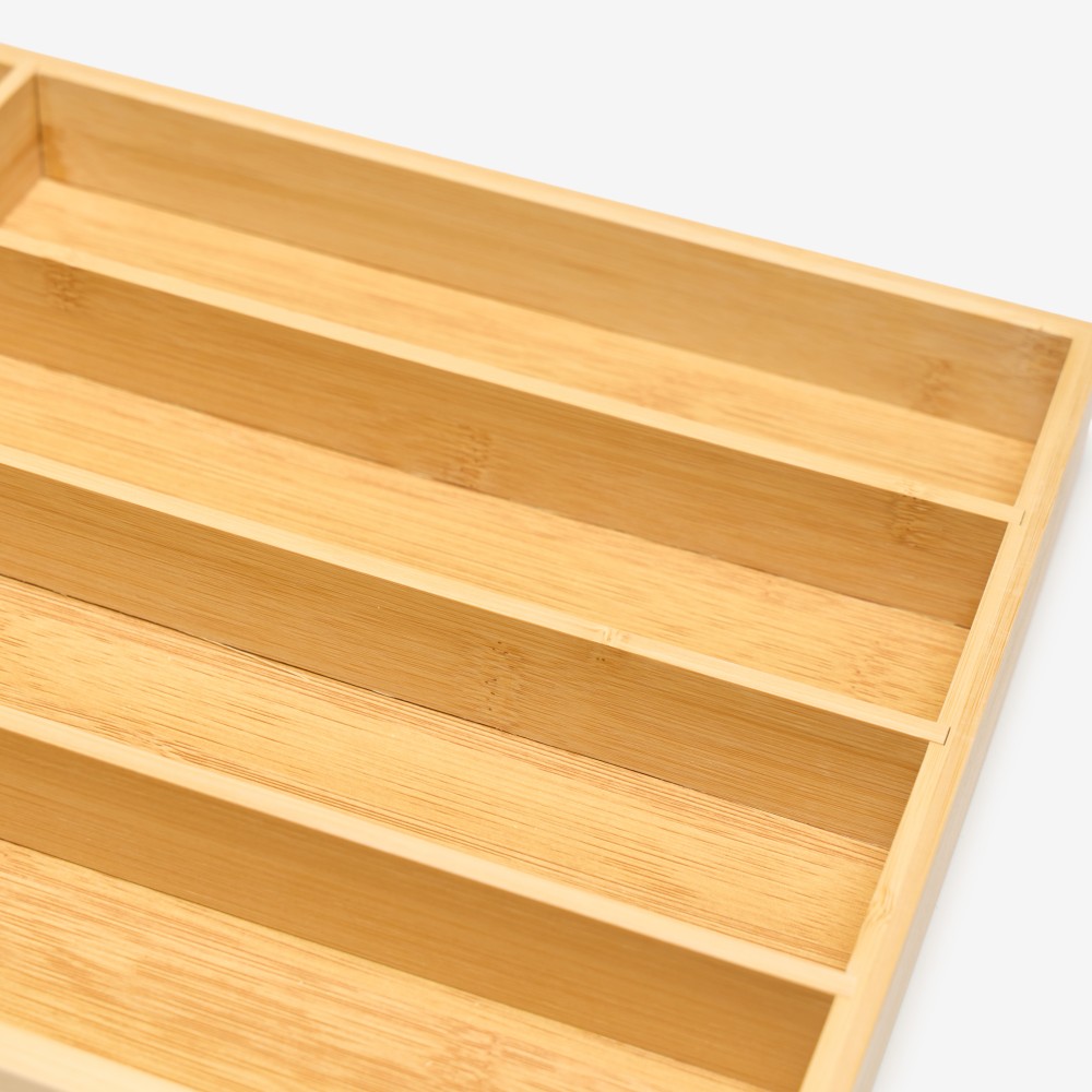 Organizador Talheres Bambo 34X26X5cm