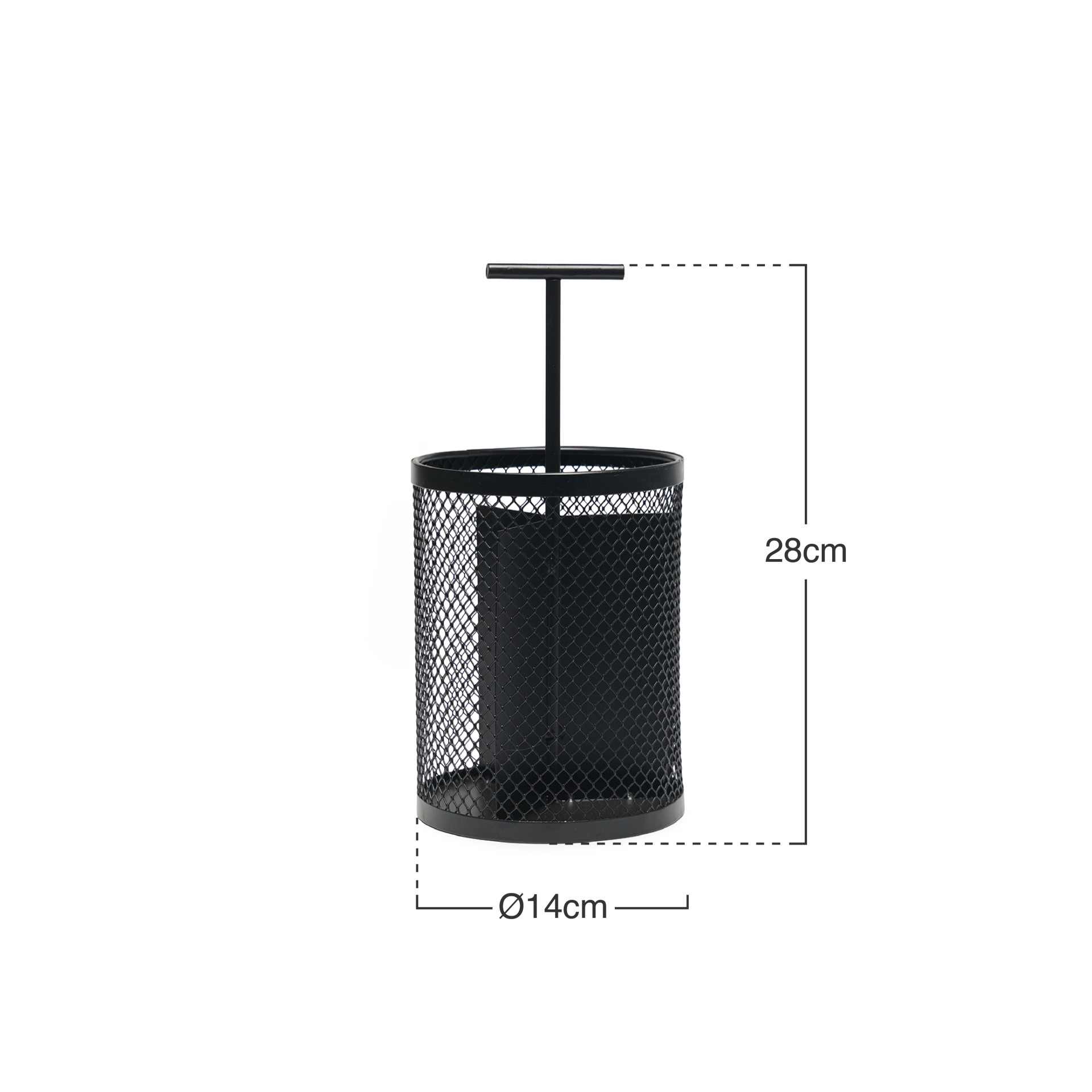 Organizador Talheres Metal Ø14X28cm
