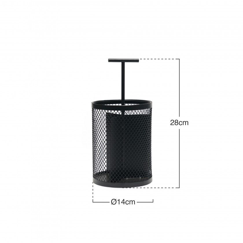 Organizador Talheres Metal Ø14X28cm Organizador Talheres Metal Ø14X28cm