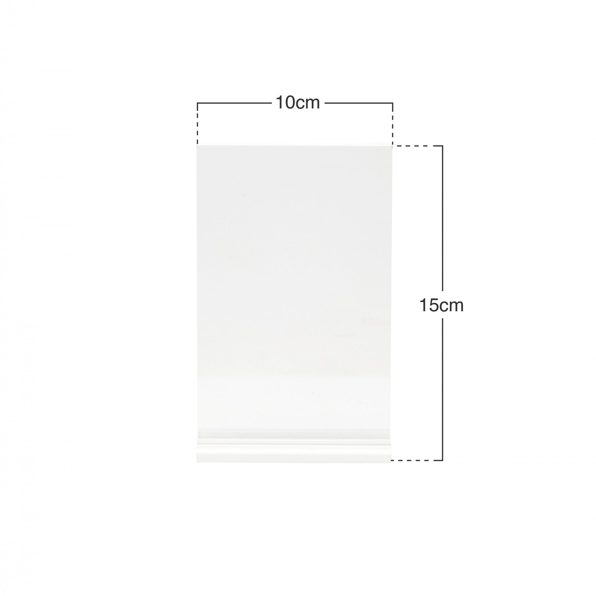 Porta Menus Acrílico 10X15cm