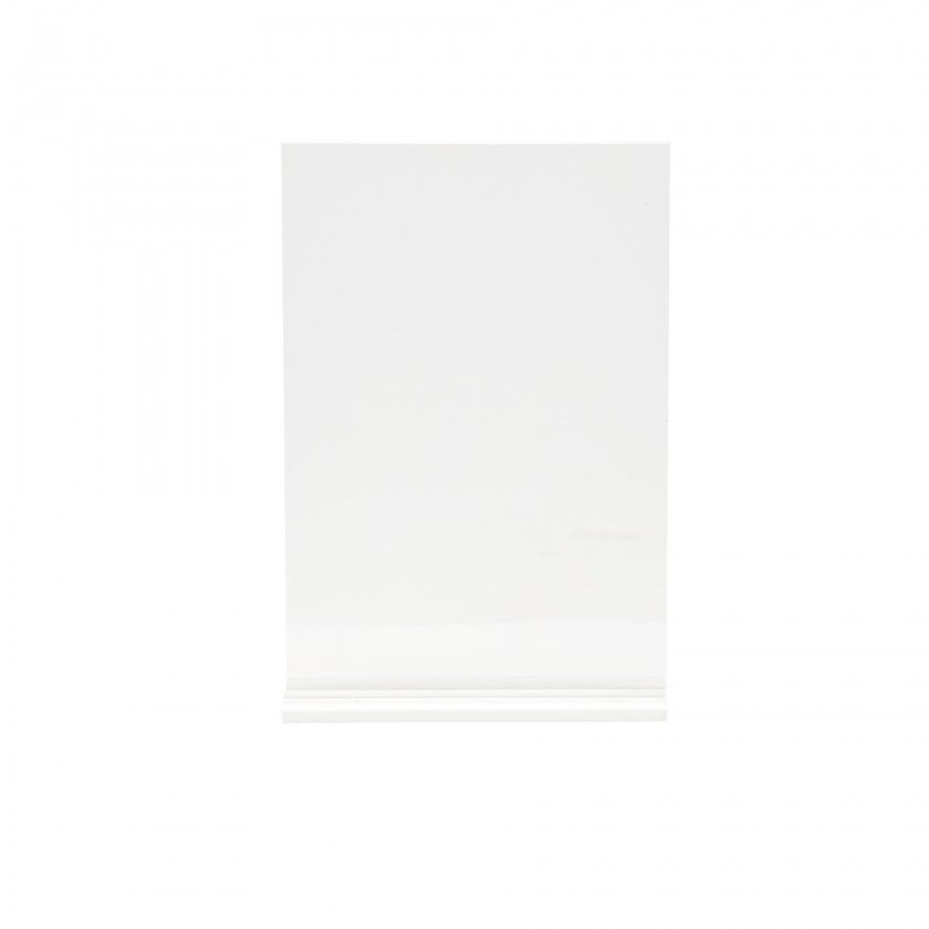 Porta Menus Acrílico 14.8X21cm Porta Menus Acrílico 14.8X21cm