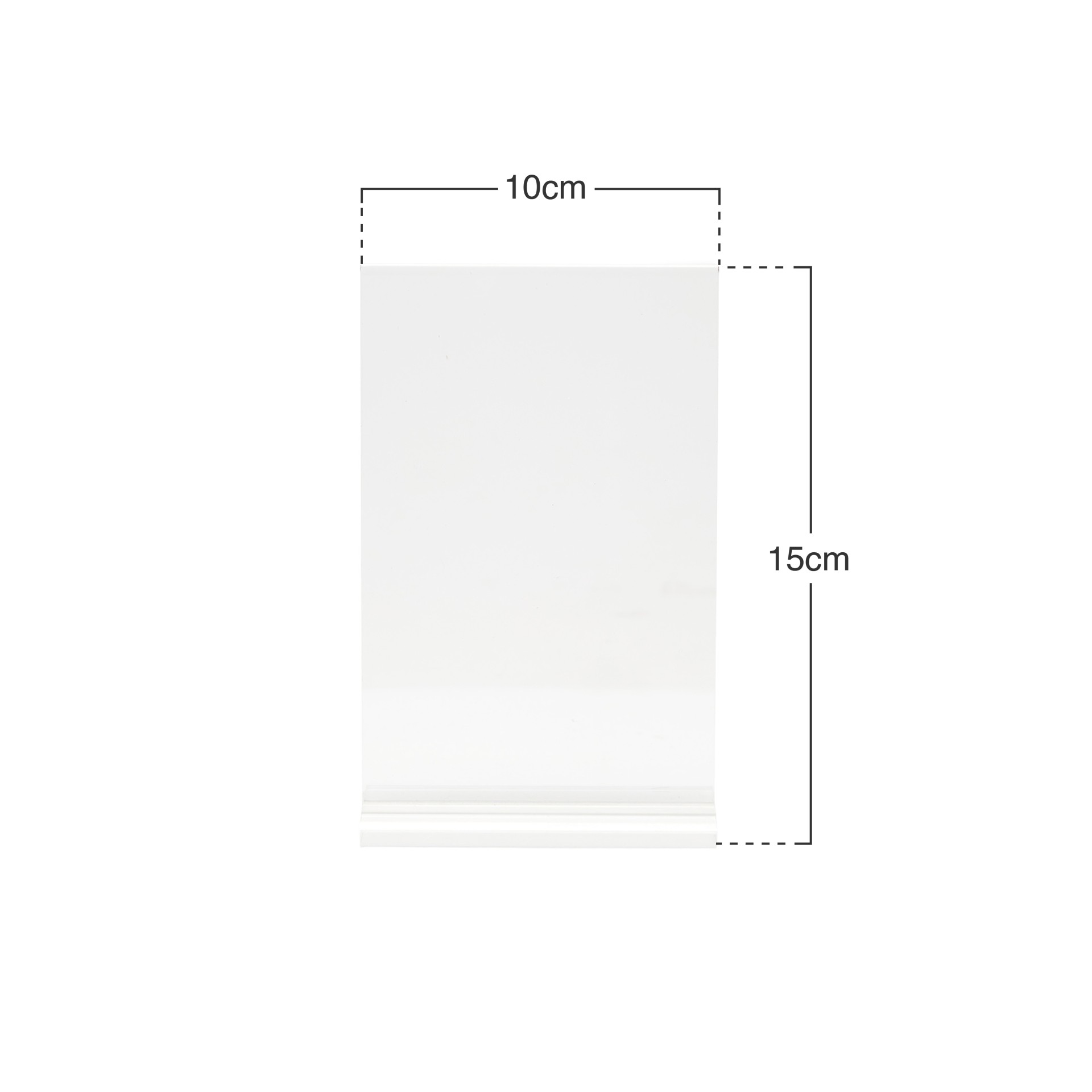 Porta Menus Acrílico 10X15cm