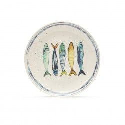 Prato Raso Melamina Sardinha �20cm
