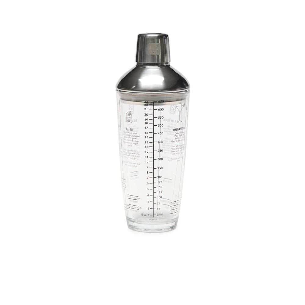 Shaker Vidro My Bar 650ml 24.5X9.2cm
