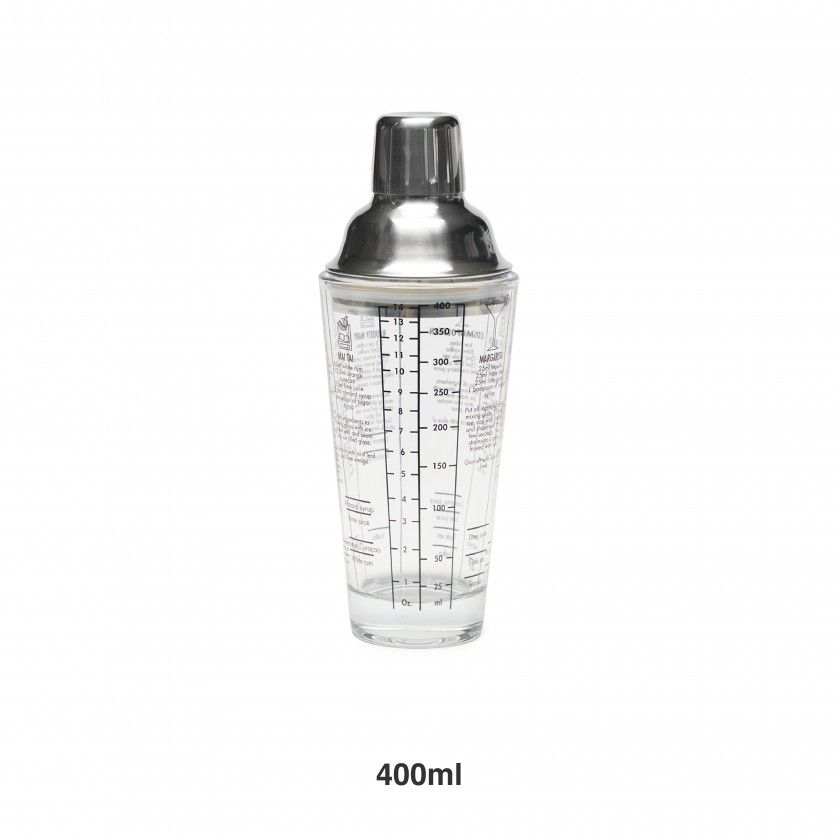 Shaker Aço Inoxidável My Bar 400ml 20.5X8.5cm Shaker Aço Inoxidável My Bar 400ml 20.5X8.5cm