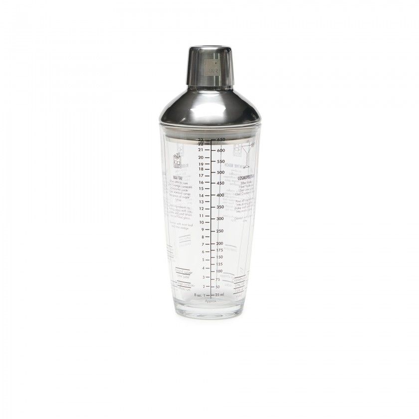 Shaker Vidro My Bar 650ml 24.5X9.2cm Shaker Vidro My Bar 650ml 24.5X9.2cm