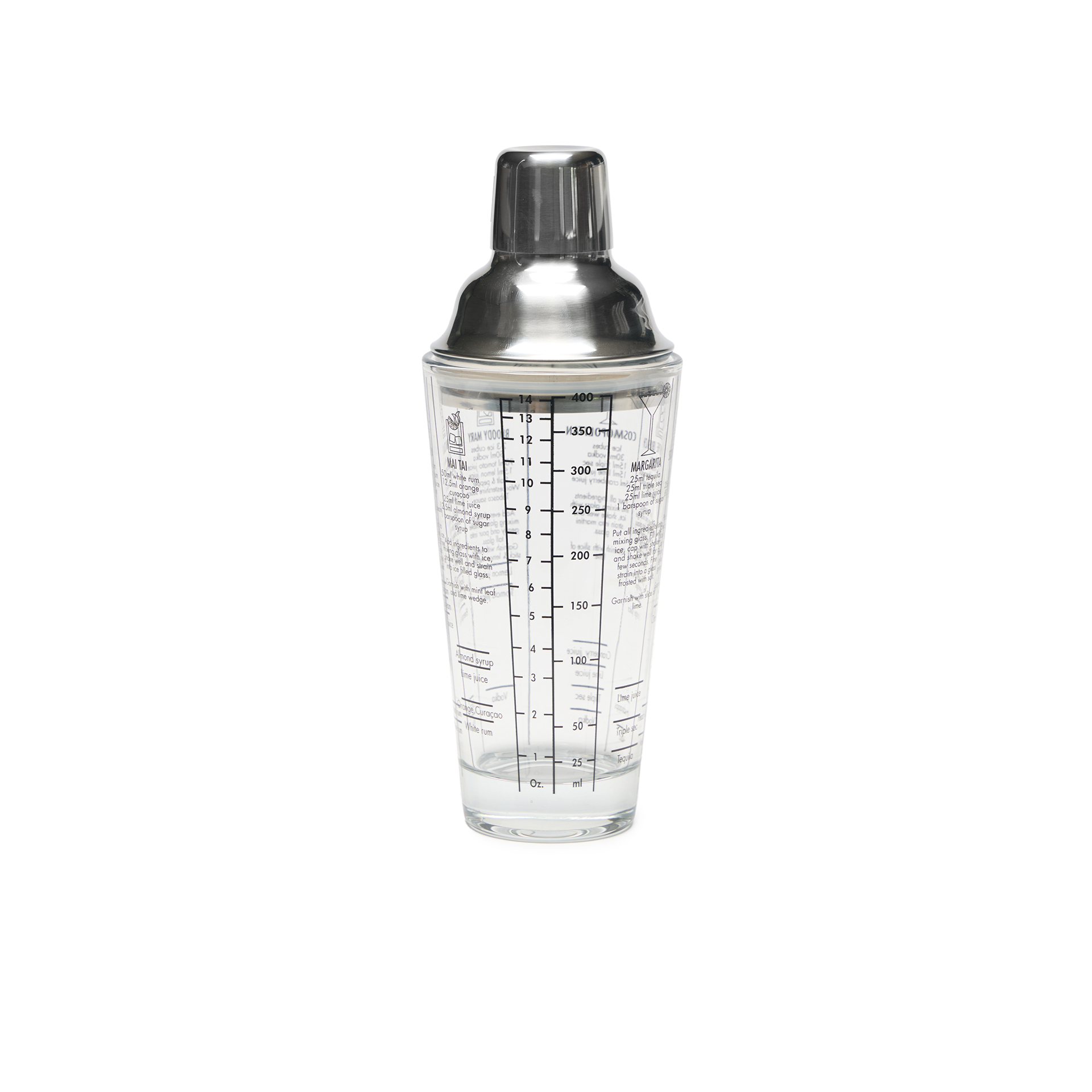 Shaker Aço Inoxidável My Bar 400ml 20.5X8.5cm