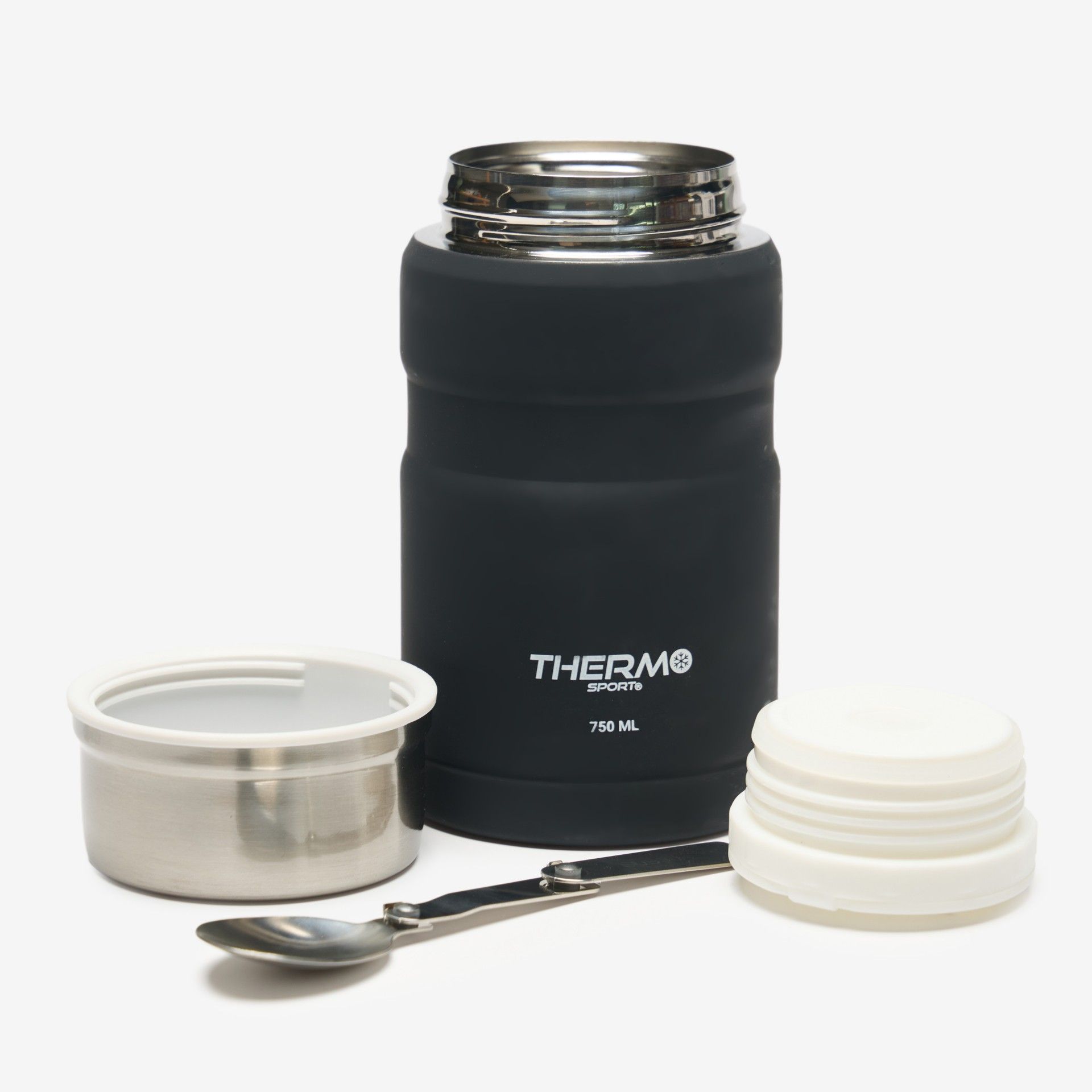 Termo Sólido Thermosport Preto 750ml