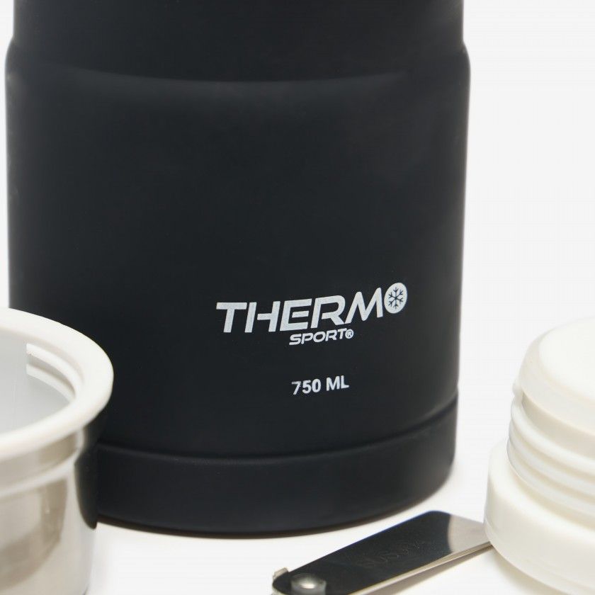 Termo Sólido Thermosport Preto 750ml Termo Sólido Thermosport Preto 750ml