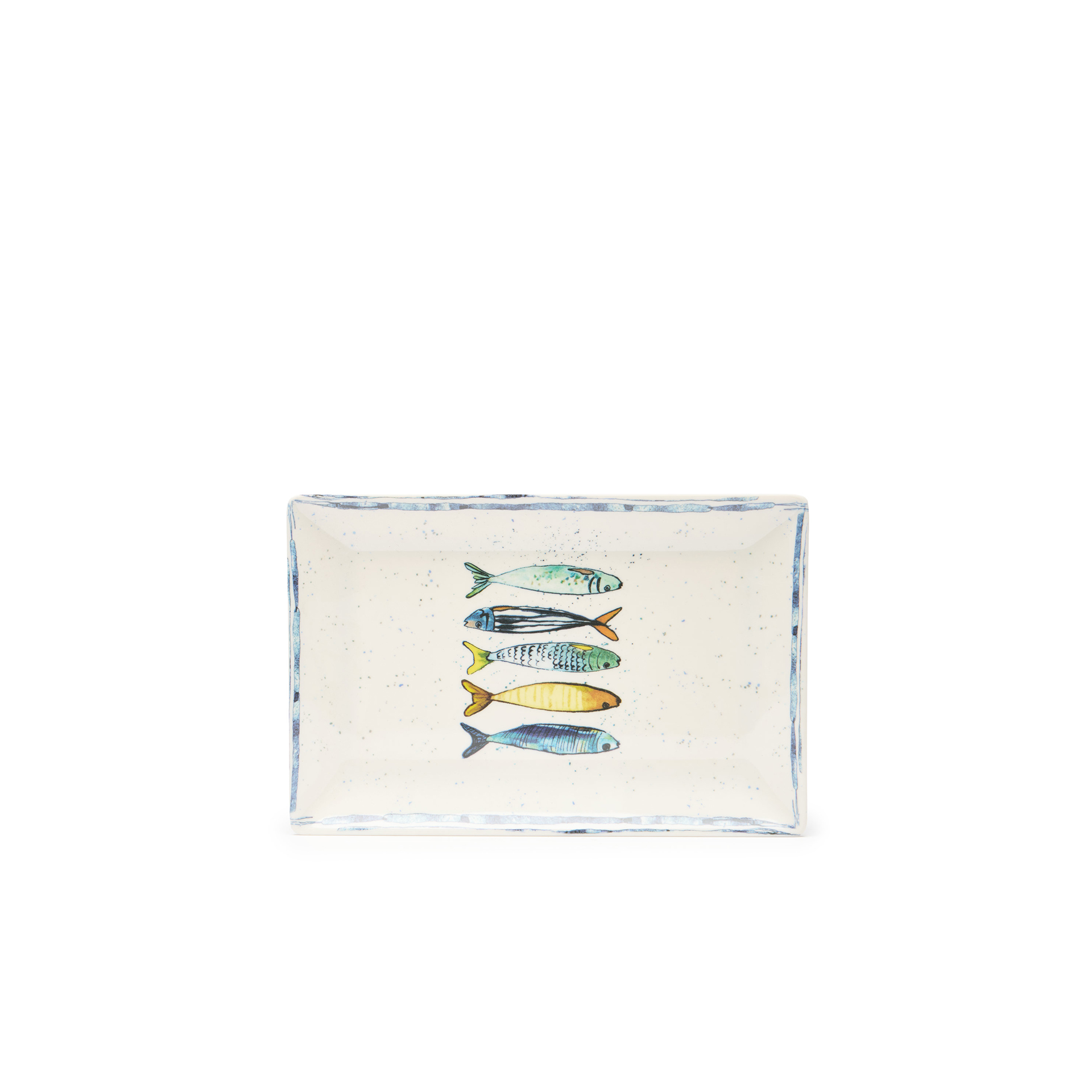 Travessa Melamina Sardinha 20X13X2cm
