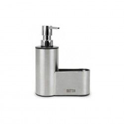 Dispensador Sab�o Com Porta Esfreg�o Inox