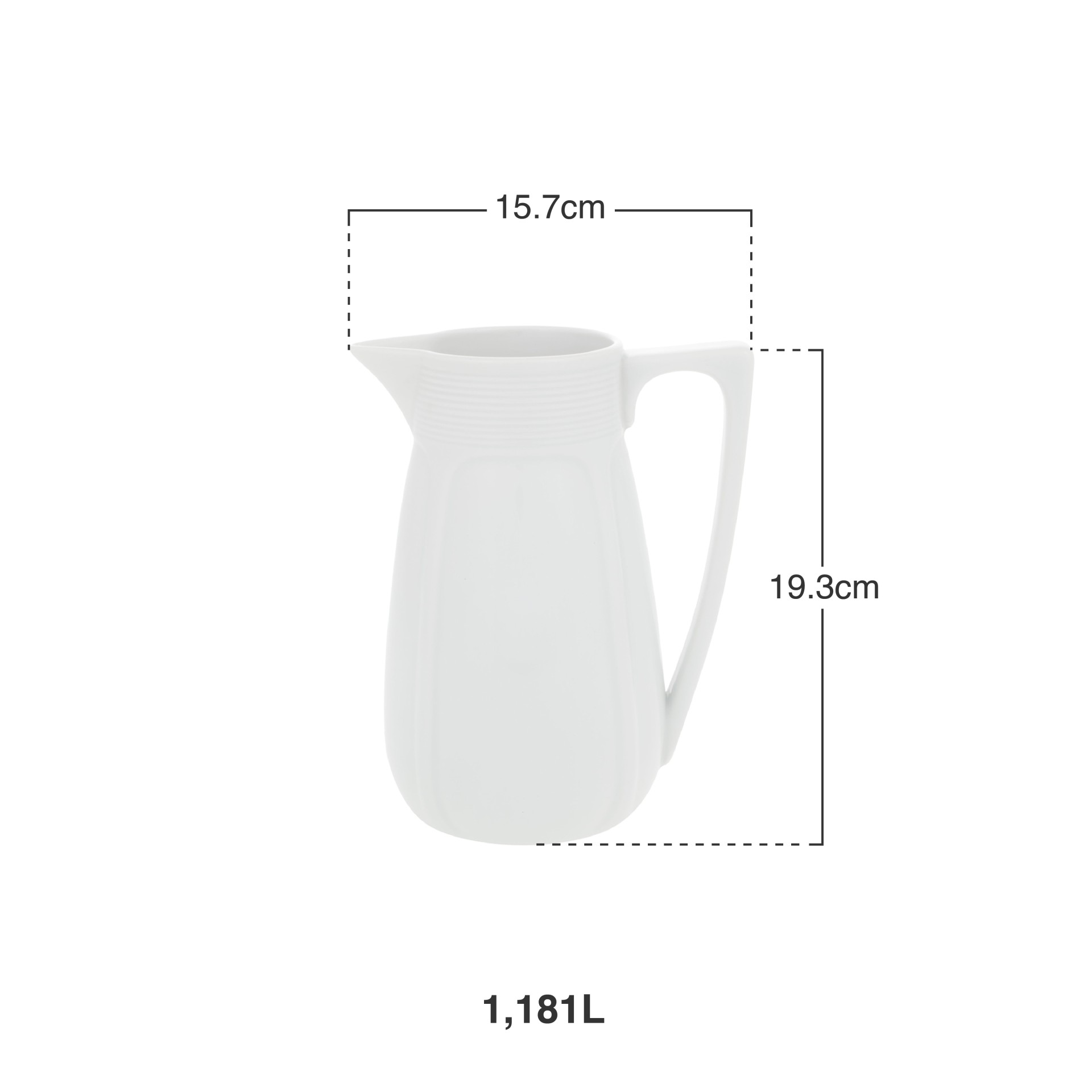 Jarro Coimbra 1181ml 15.7X8.3X19.3cm