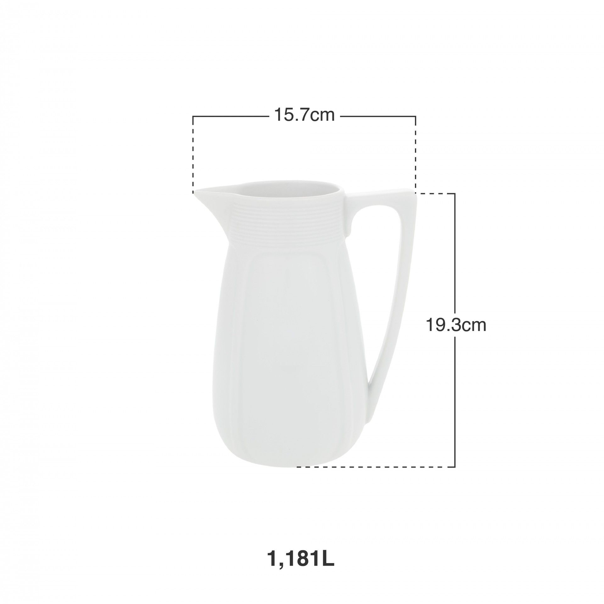 Jarro Coimbra 1181ml 15.7X8.3X19.3cm