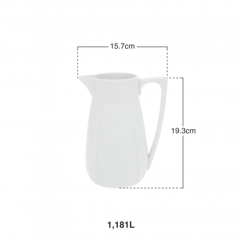 Jarro Coimbra 1181ml 15.7X8.3X19.3cm Jarro Coimbra 1181ml 15.7X8.3X19.3cm