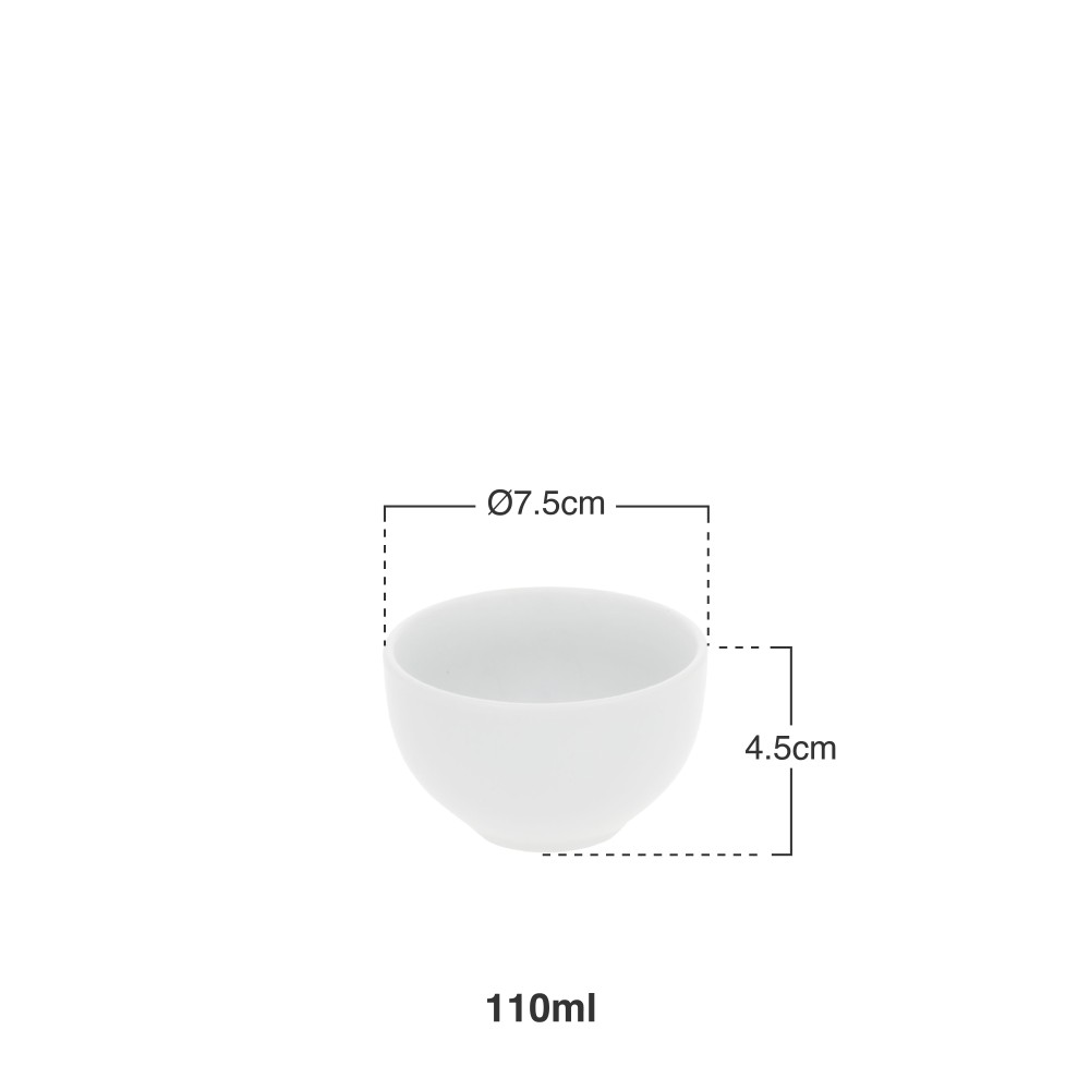Chávena Coimbra sem asa 110ml 7.5x4.5cm