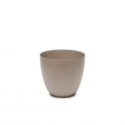 Vaso Pl�stico Tes Taupe �22X20cm