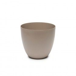 Vaso Plástico Tes Taupe Ø32X29cm Vaso Plástico Tes Taupe Ø32X29cm