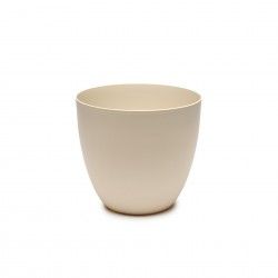 Vaso Pl�stico Tes Ecru �32X29cm