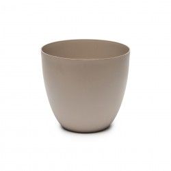 Vaso Plástico Tes Taupe Ø38X33cm Vaso Plástico Tes Taupe Ø38X33cm
