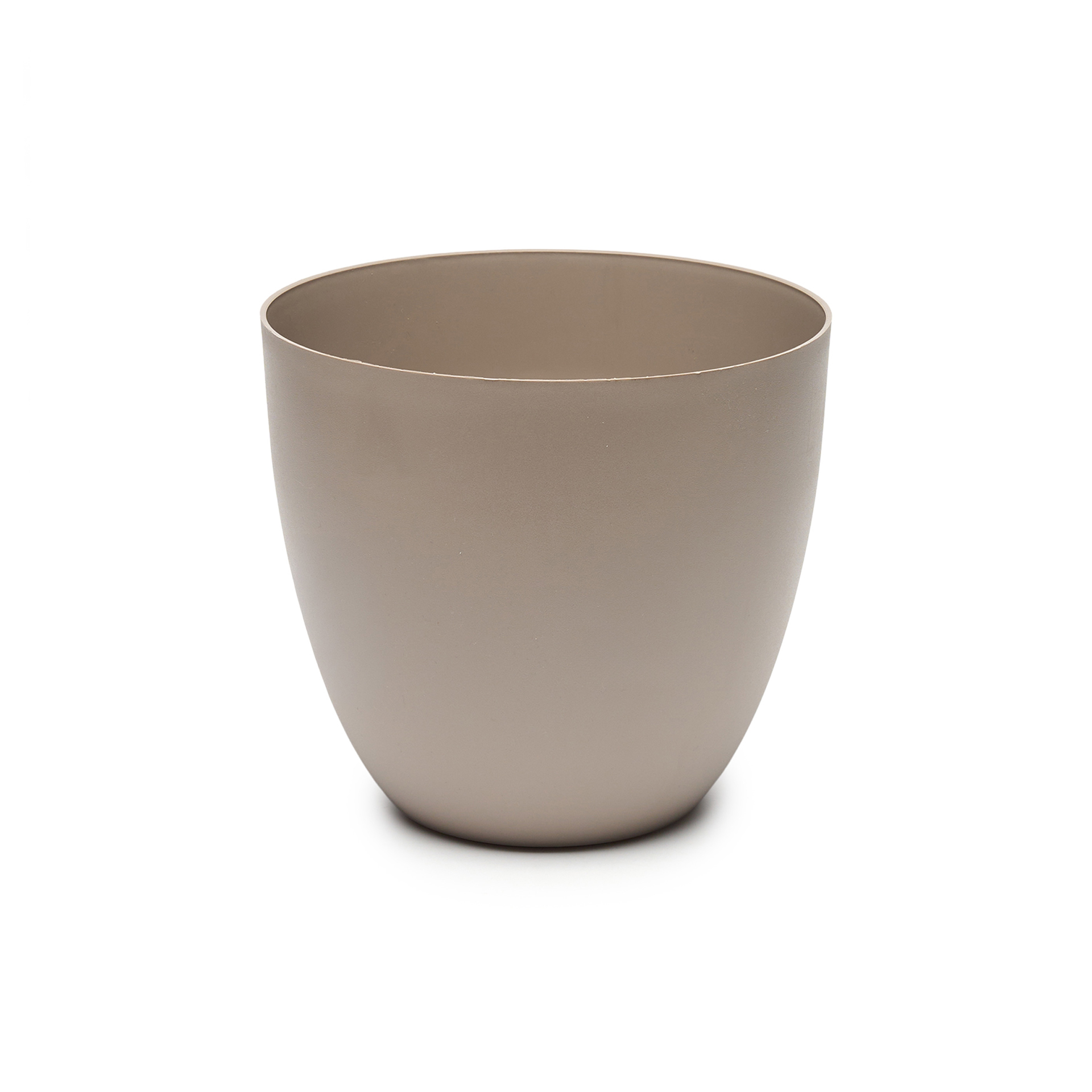 Vaso Plástico Tes Taupe Ø38X33cm