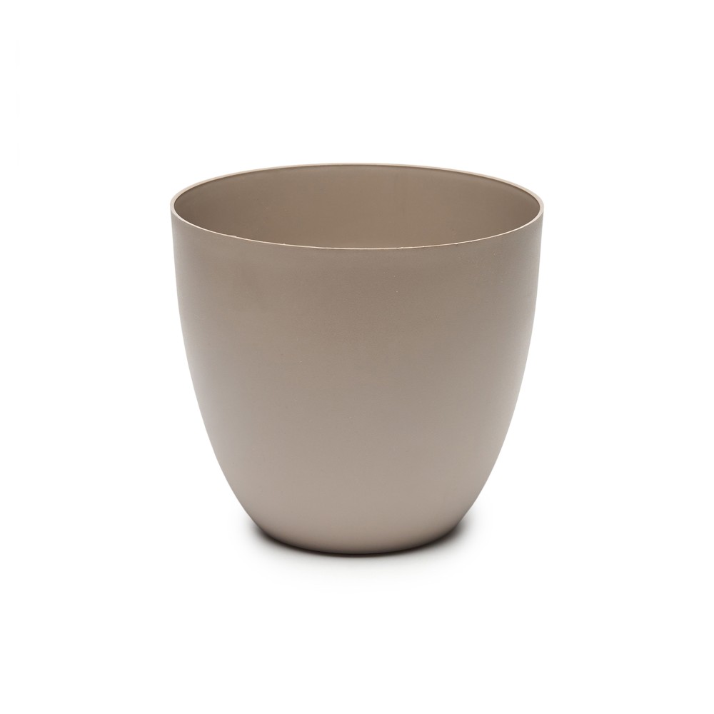 Vaso Pl�stico Tes Taupe �38X33cm