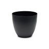 Vaso Plástico Tes Preto Ø38x33cm Vaso Plástico Tes Preto Ø38x33cm