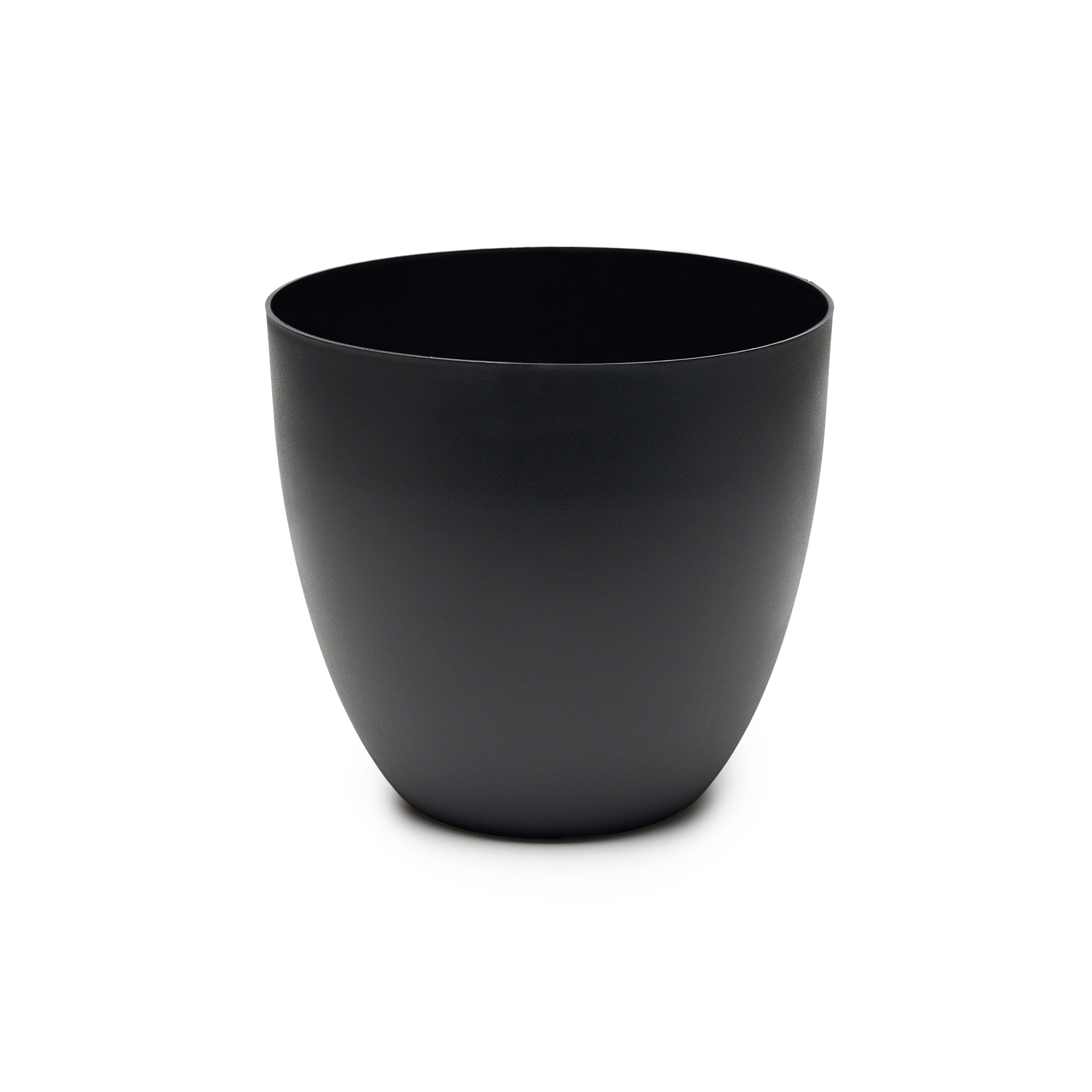 Vaso Plástico Tes Preto Ø38x33cm