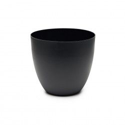 Vaso Plástico Tes Preto Ø38x33cm Vaso Plástico Tes Preto Ø38x33cm