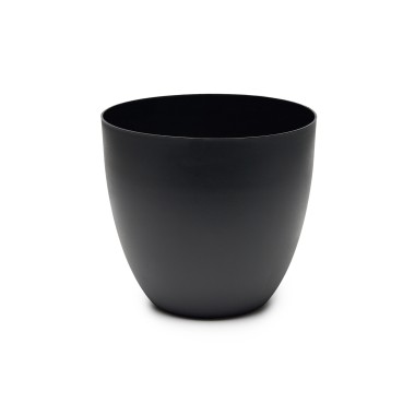 Vaso Pl�stico Tes Preto �38x33cm