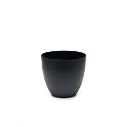 Vaso Pl�stico Tes Preto �22x20cm