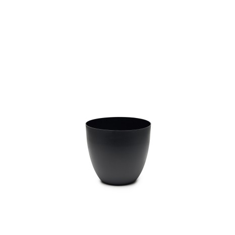 Vaso Plástico Tes Preto Ø18x16cm - Image product