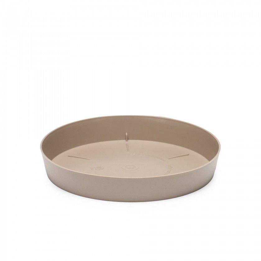 Prato Plastico Tes Redondo Toupe Ø24x3.7cm Prato Plastico Tes Redondo Toupe Ø24x3.7cm
