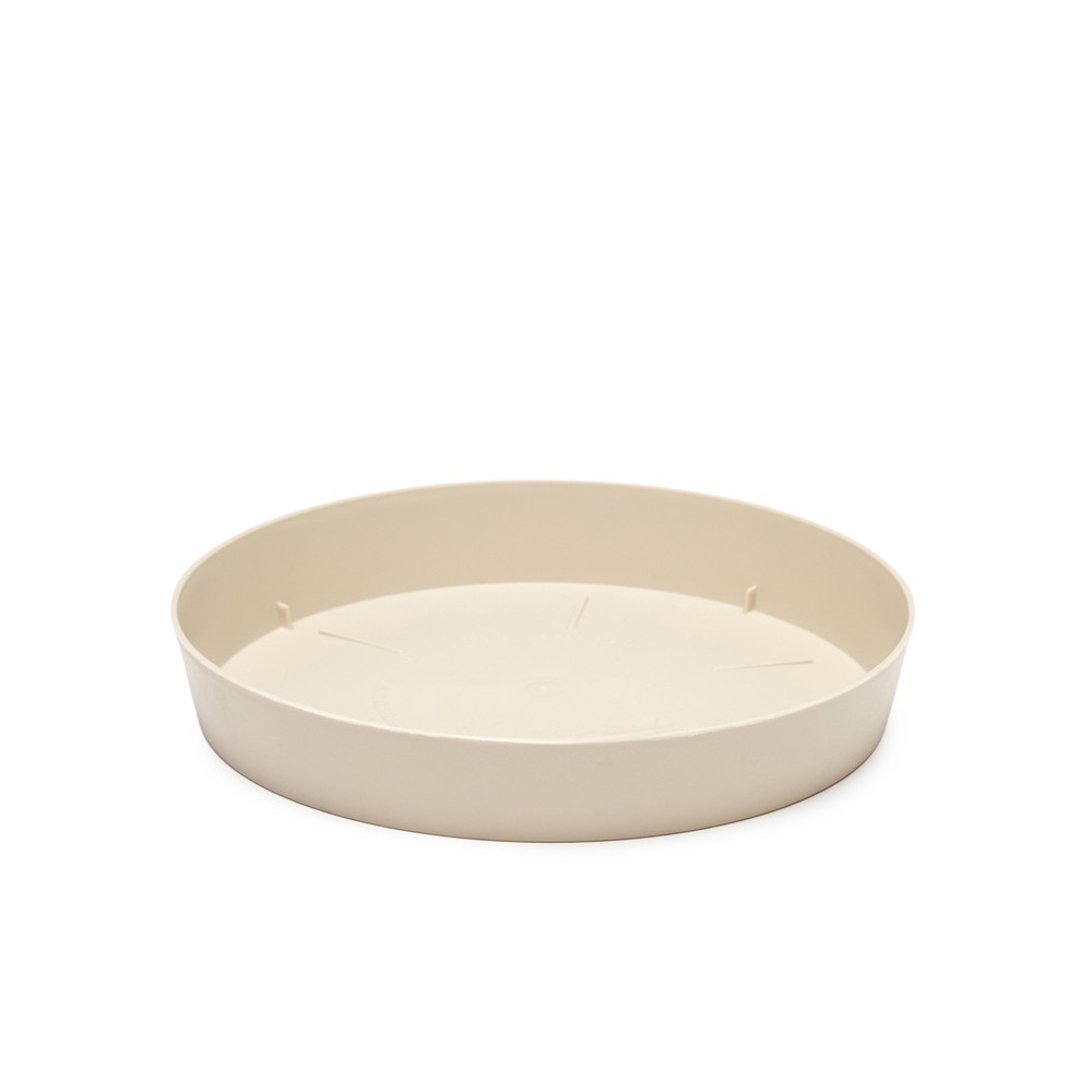Prato Plastico Tes Redondo Cru �24x3.7cm