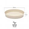 Prato Plastico Tes Redondo Cru Ø24x3.7cm Prato Plastico Tes Redondo Cru Ø24x3.7cm