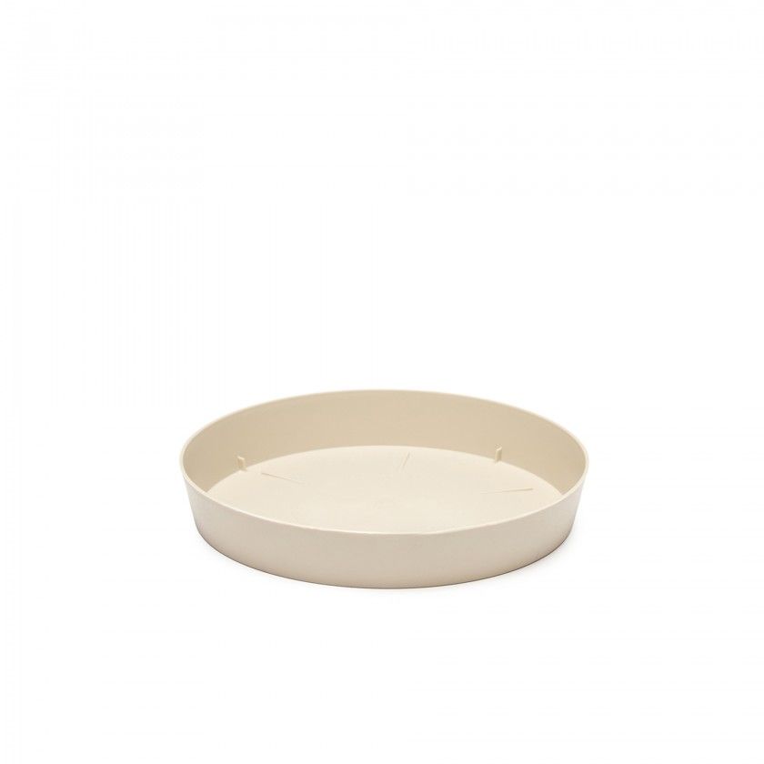 Prato Plástico Tes Redondo Cru Ø20x3cm Prato Plástico Tes Redondo Cru Ø20x3cm