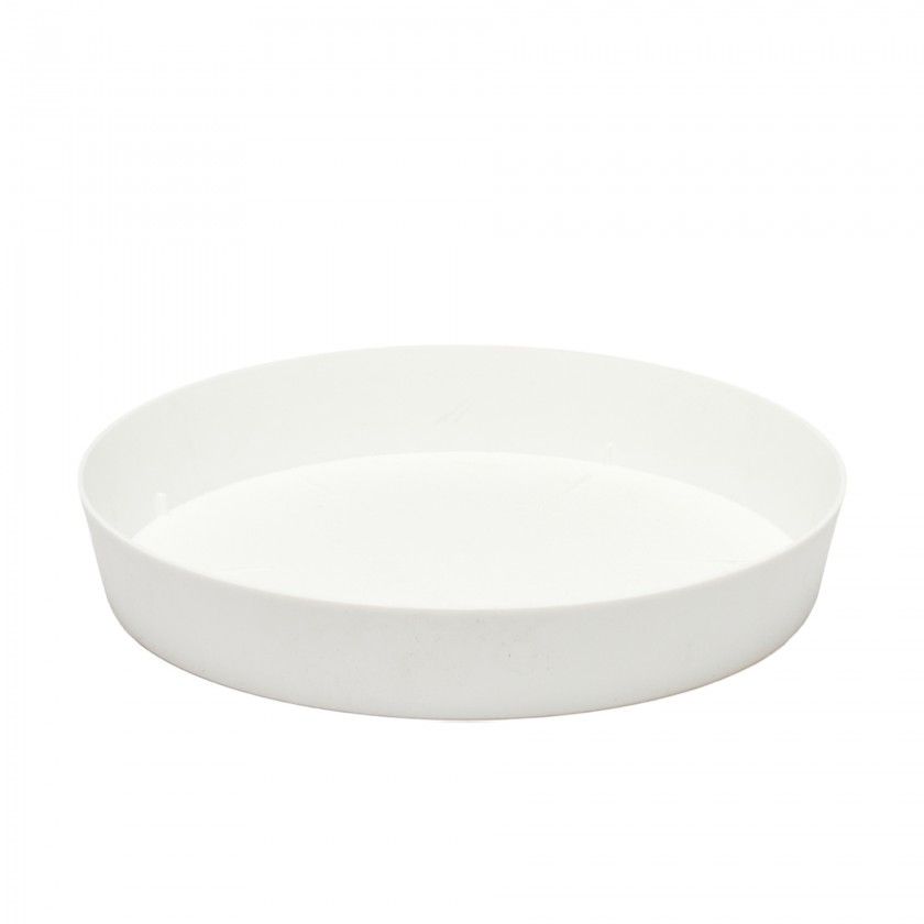 Prato Plástico Tes Redondo Branco Ø36x5.5cm Prato Plástico Tes Redondo Branco Ø36x5.5cm