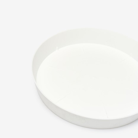 Prato Pl�stico Tes Redondo Branco �36x5.5cm - Image product